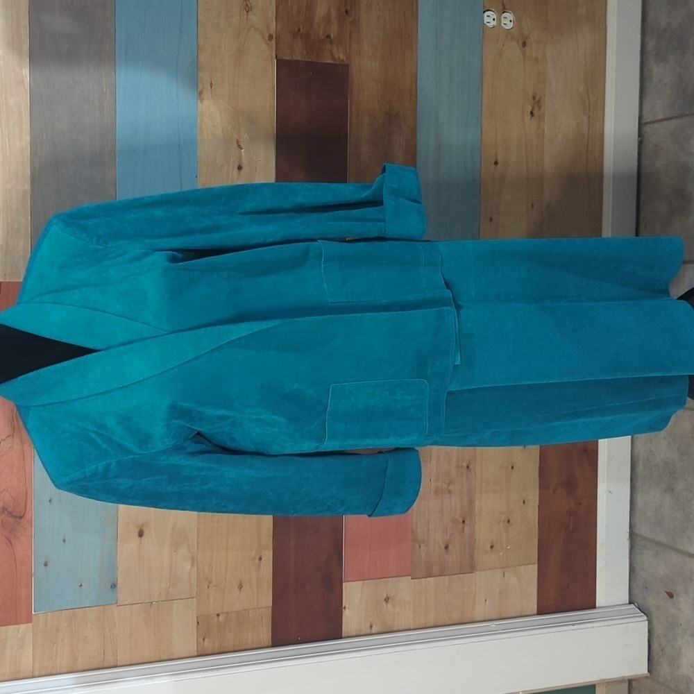 Vintage ultra suede Blazer and skirt Adolf Schuman for Lili Annlarge